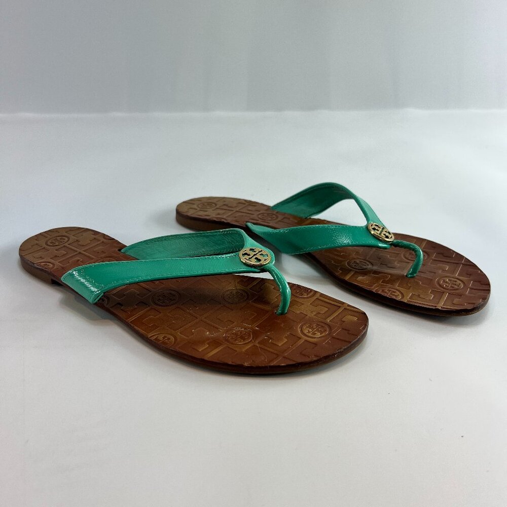 Tory Burch Thora Flip Flop Leather Sandals